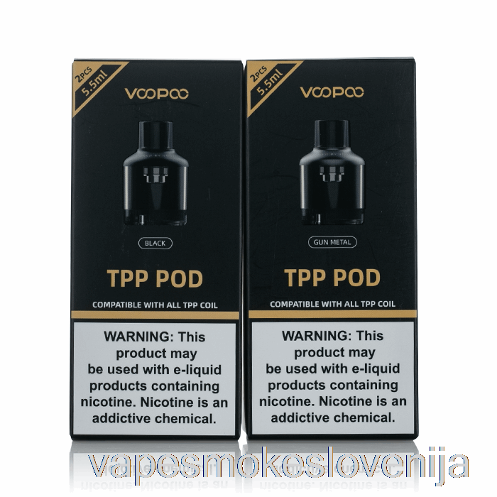 Vape Slovenija Voopoo Tpp Nadomestni Pods Silver